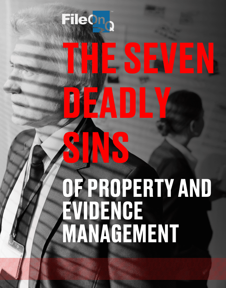 seven deadly sins of property evidence management cover
